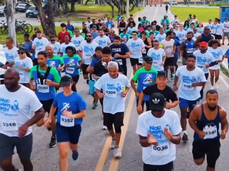 Campanha do Novembro Azul teve corrida de rua em Silva Jardim no domingo (23)
