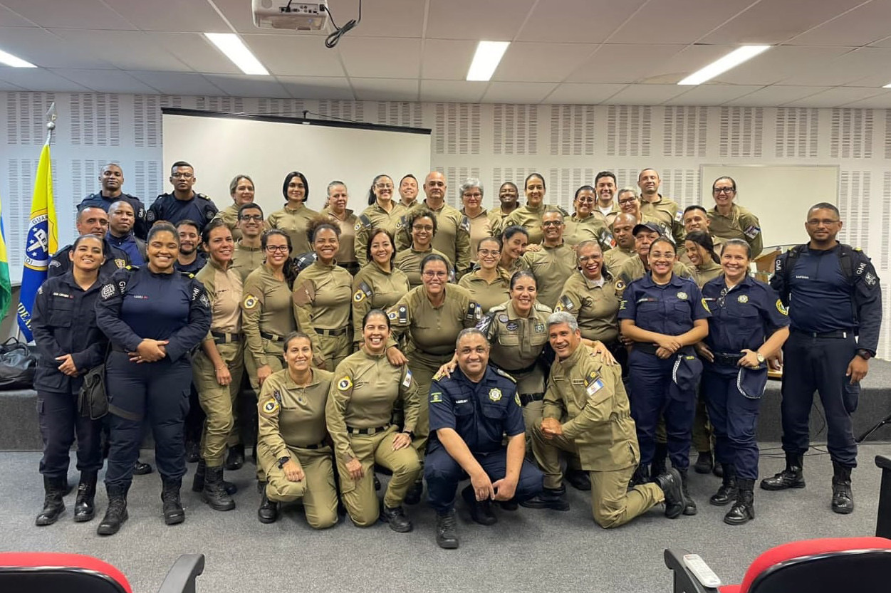 Agentes da GCM de Campos participam de treinamento promovido pelo Ministério da Justiça