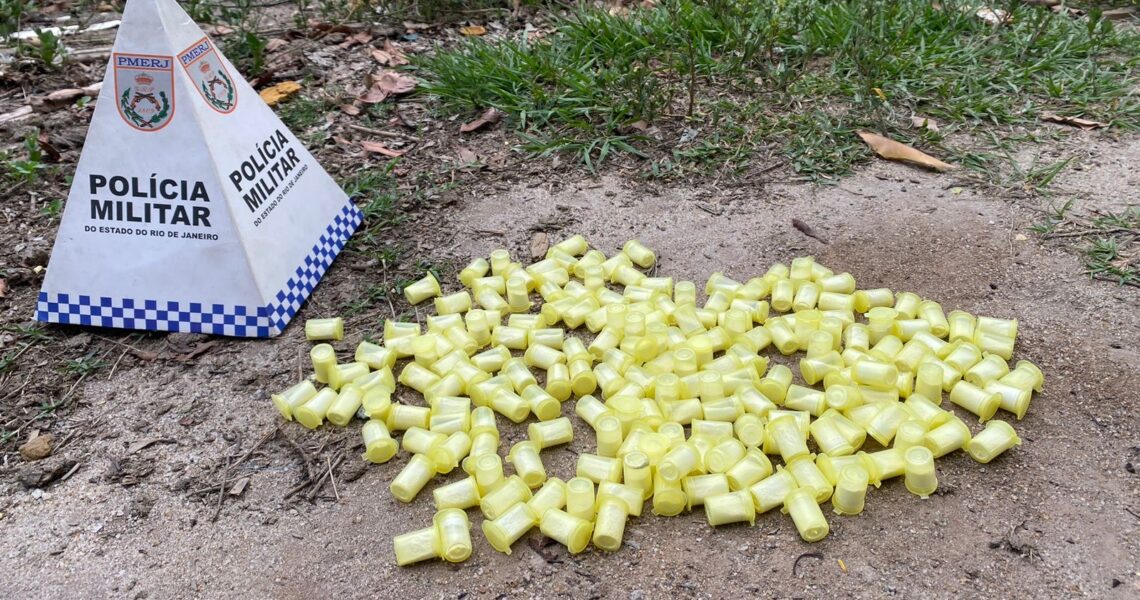 Suspeito é preso com 194 cápsulas de cocaína após patrulhamento do GAT em Rio das Ostras