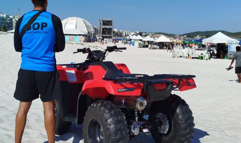 Cabo Frio equipa GOP com quadriciclos para ações na alta temporada
