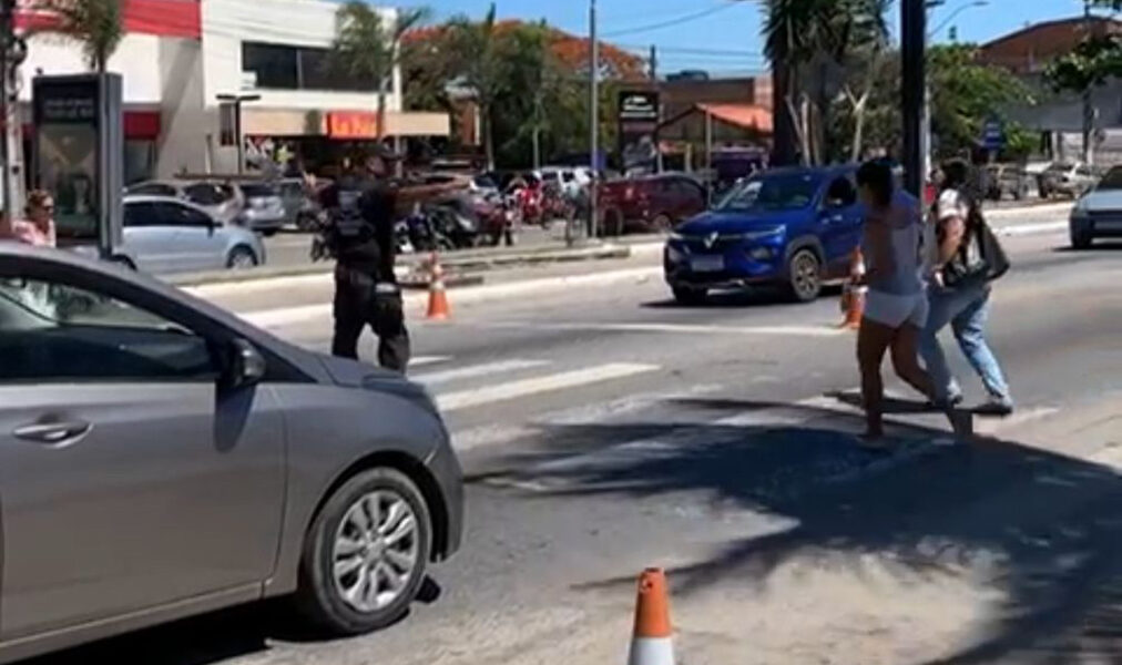 Prefeitura de Cabo Frio reforça ordenamento viário na Amaral Peixoto em Tamoios