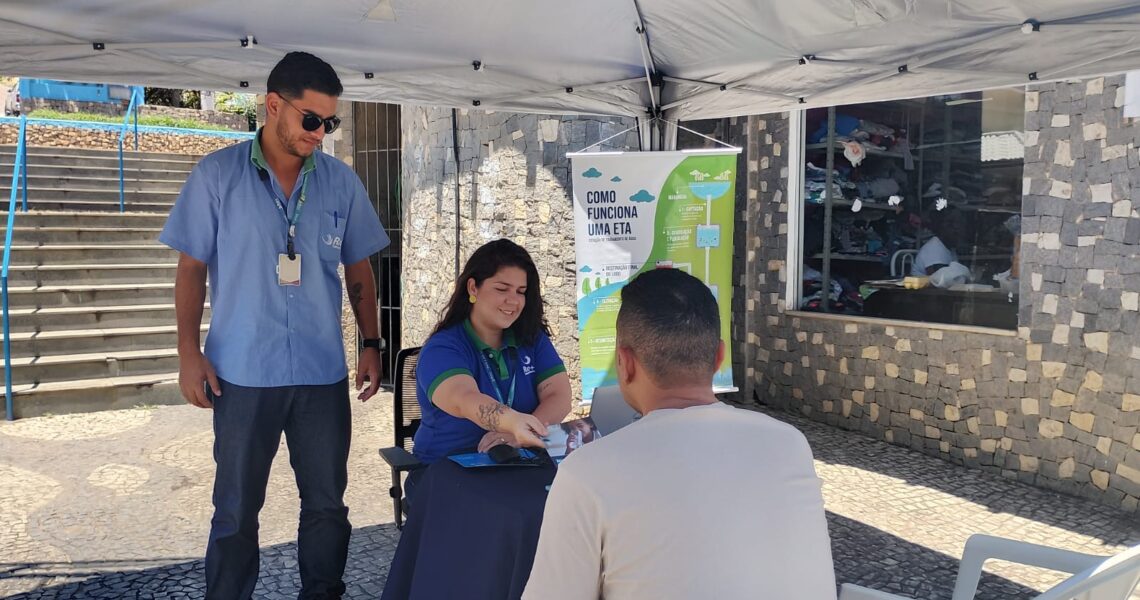 Atendimento itinerante da Rio+Saneamento chega ao Âncora nesta sexta (12)