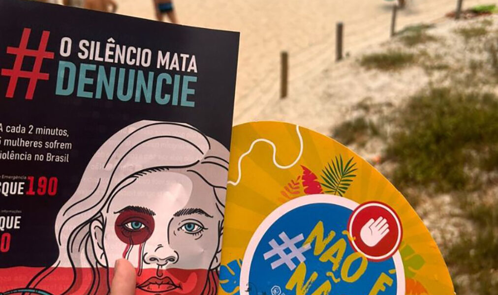 Prefeitura promove ações da campanha “Não é Não” no verão de Saquarema