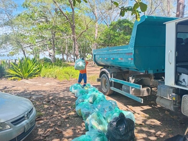 Virada de ano produziu mais de 430 toneladas de resíduos em Rio das Ostras
