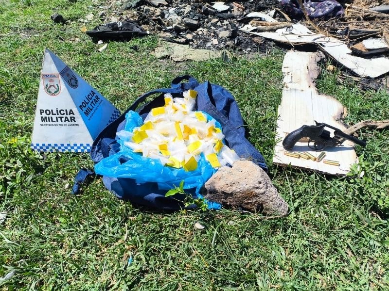 Drogas são apreendidas pela PM depois de troca de tiros em Rio das Ostras