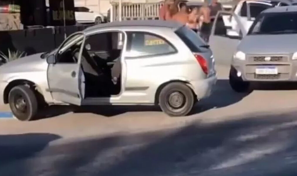 Colisão em Iguaba Grande evolui para confronto físico entre motoristas