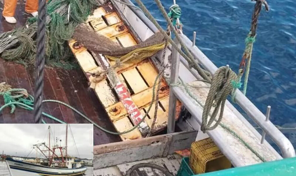 Pescadores encontram pedaço de barco que desapareceu com 6 pessoas no mar de Maricá