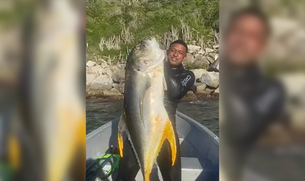 Mar de Arraial do Cabo volta a surpreender com registro de peso
