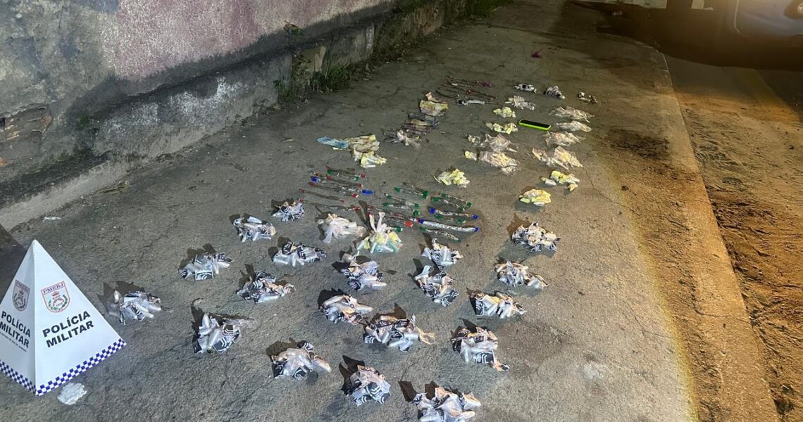 Operação policial desmonta ponto de tráfico no Alto dos Cajueiros em Macaé