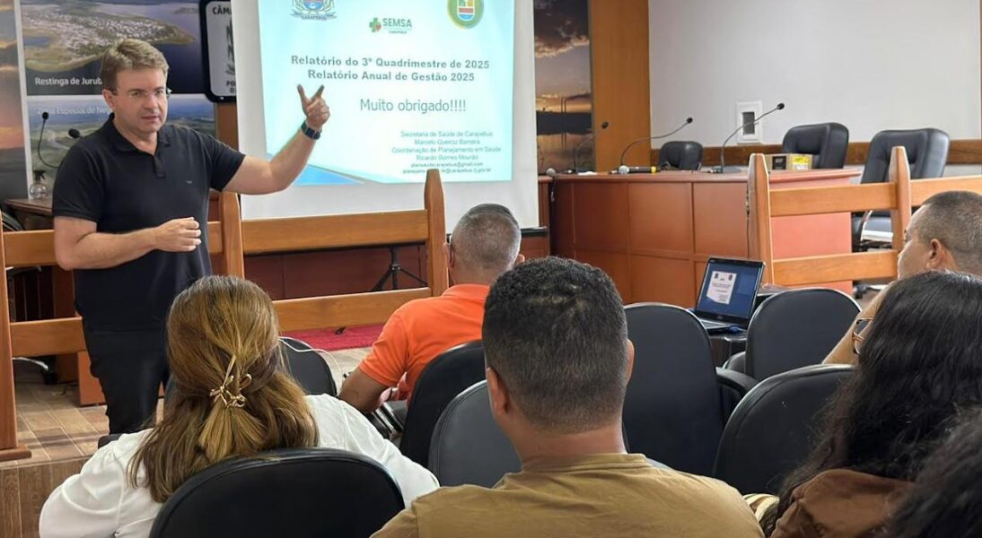 Gestão municipal de Carapebus presta contas e destaca fortalecimento da Atenção Básica