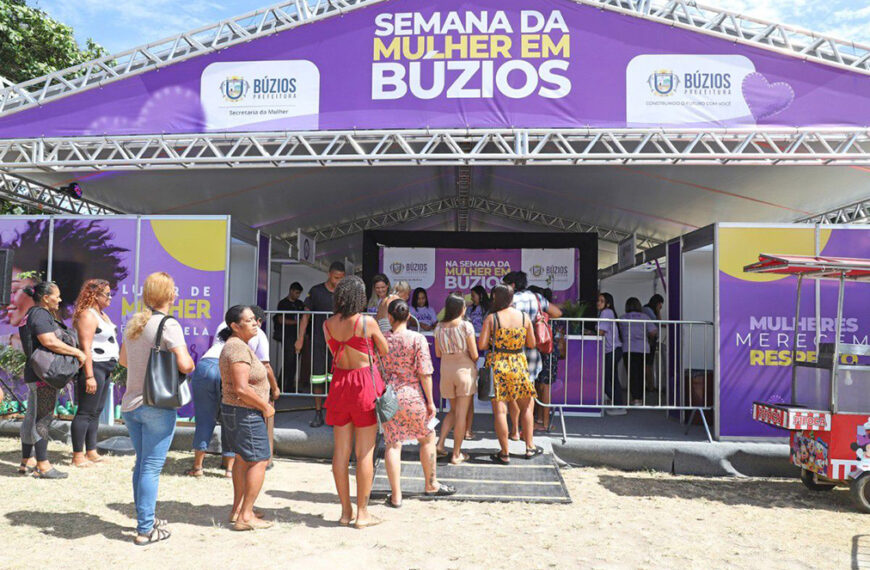 Armação dos Búzios realiza atividades variadas para celebrar o protagonismo feminino