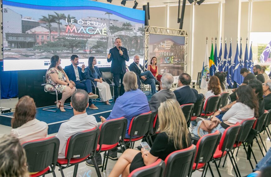 Prefeitura e Câmara se unem em fórum para discutir revitalização do centro de Macaé