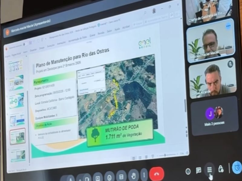 Rio das Ostras e Enel discutem plano de ação para evitar novos apagões na cidade