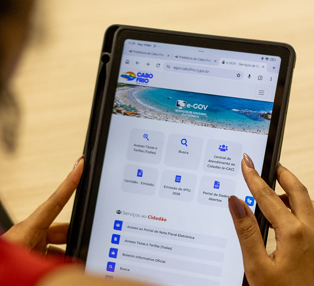 Cabo Frio amplia serviços digitais e disponibiliza informe de rendimentos para IRPF 2026