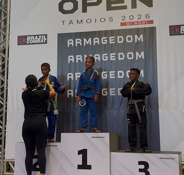 Open de jiu-jitsu em Tamoios une esporte infantil e solidariedade com grande volume de doações