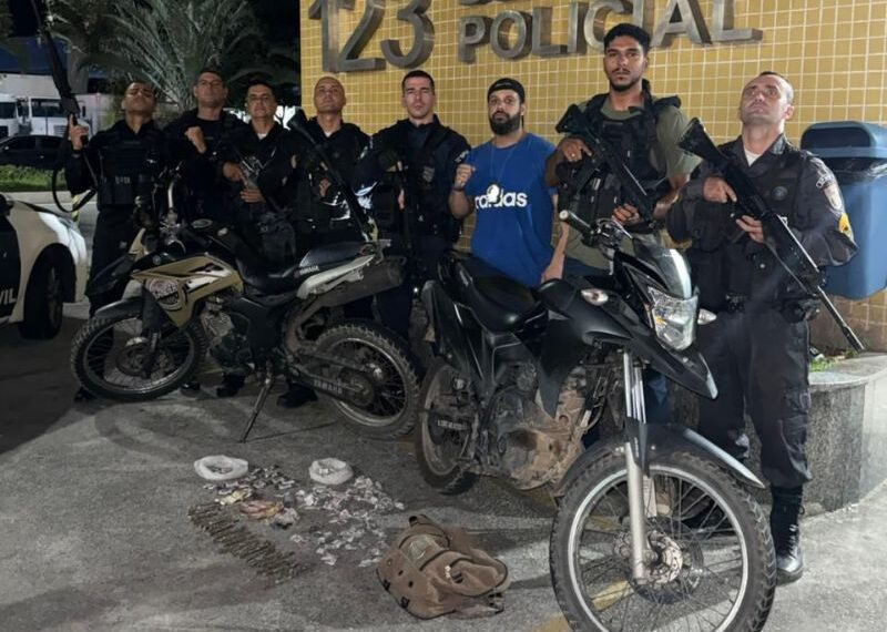 Homens são presos por tráfico de drogas em ação das policiais Civil e Militar em Macaé