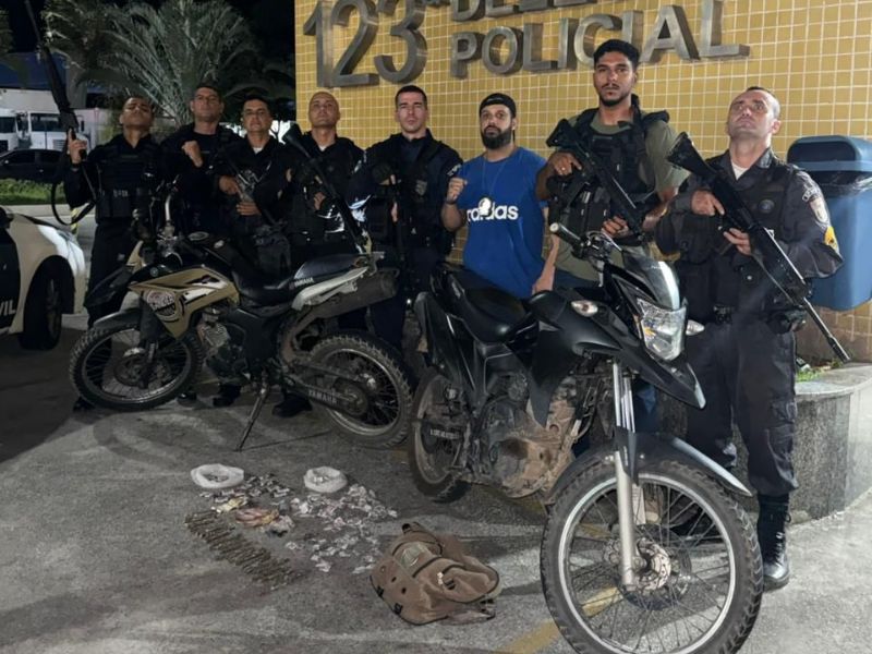 Homens são presos por tráfico de drogas em ação das policiais Civil e Militar em Macaé