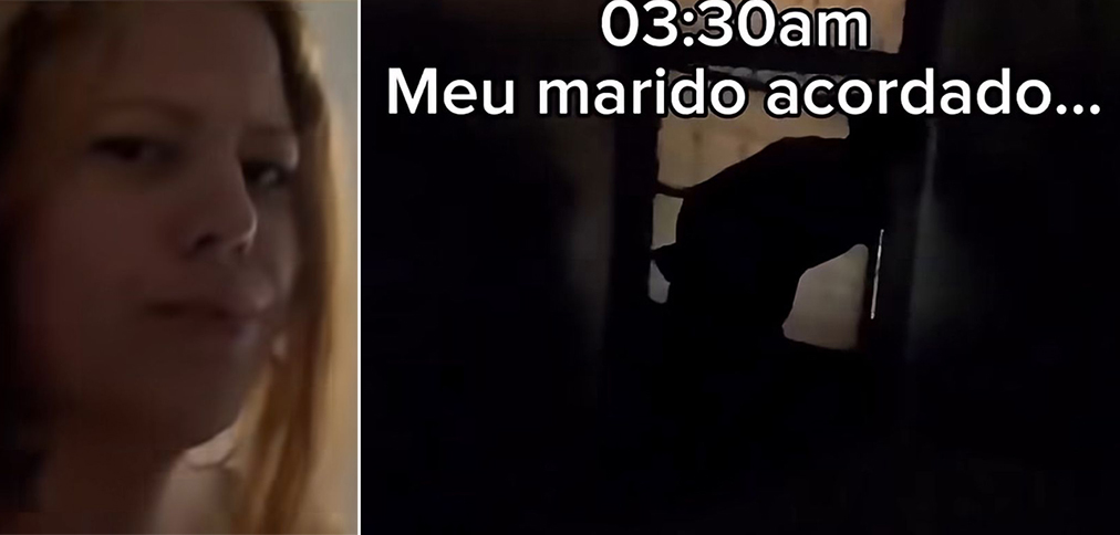 Discussão entre vizinhos vira entretenimento e mulher expõe o marido