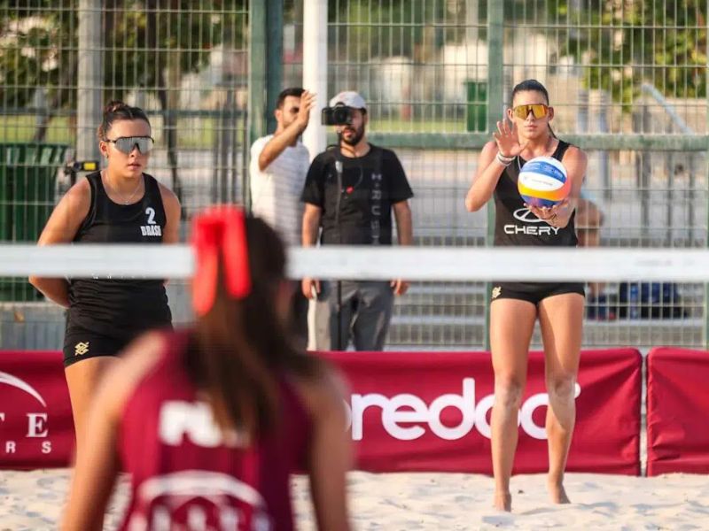 Centro de Desenvolvimento do Voleibol, em Saquarema, recebe atletas de Letônia e Suíça em 2026