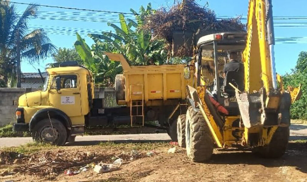 Manutenção em vias e áreas públicas visam melhoria da qualidade de vida em Saquarema