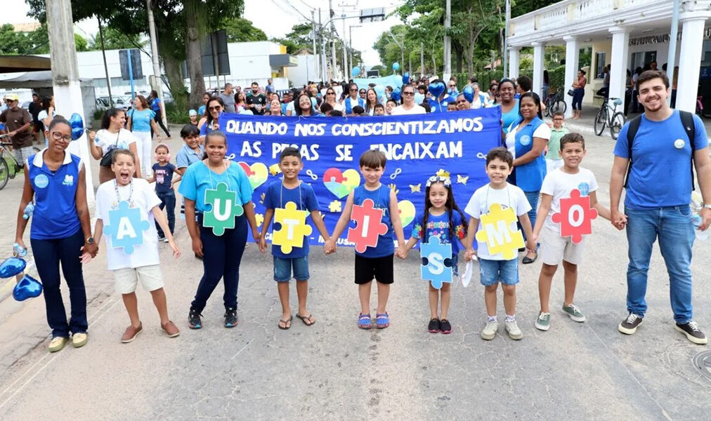 Mobilização marca Dia do Autismo com ato de conscientização na cidade