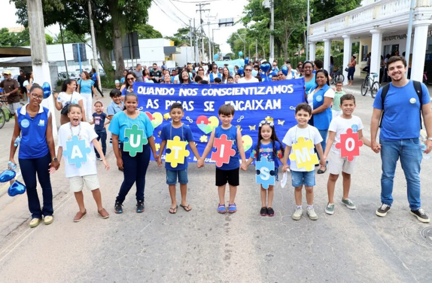 Mobilização marca Dia do Autismo com ato de conscientização na cidade