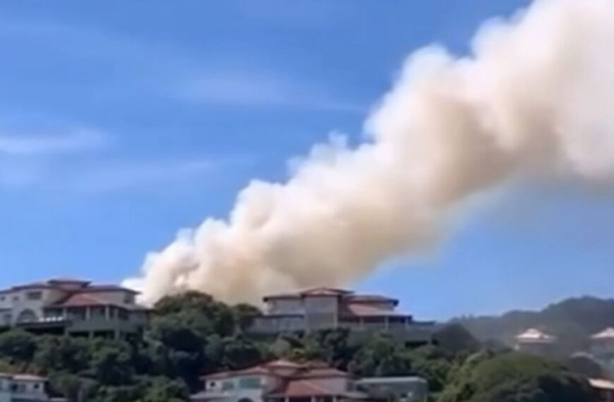 Ocorrência de incêndio ambiental é controlada sem vítimas em Búzios