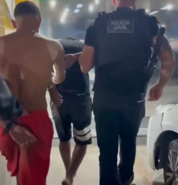 Suspeitos abandonam drogas na fuga, mas acabam presos pela polícia em Macaé