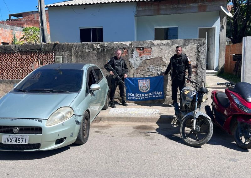 Ação da PM apreende mais de 1,2 mil porções de drogas em ação em Rio das Ostras