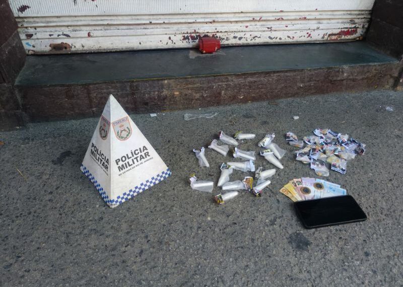 Ações da PM terminam com prisões e apreensões de drogas em Rio das Ostras