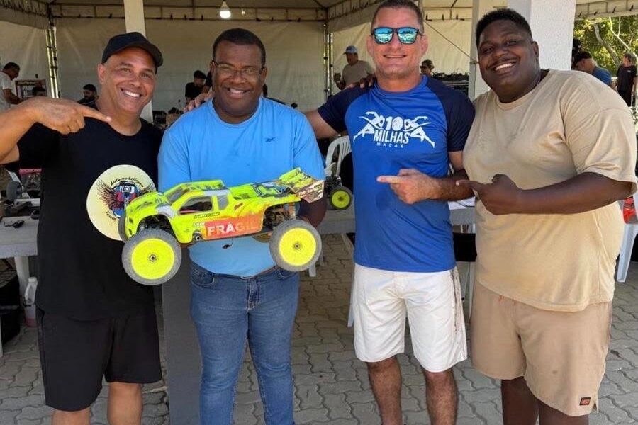 Macaé entra no radar das grandes competições de carrinhos de controle remoto