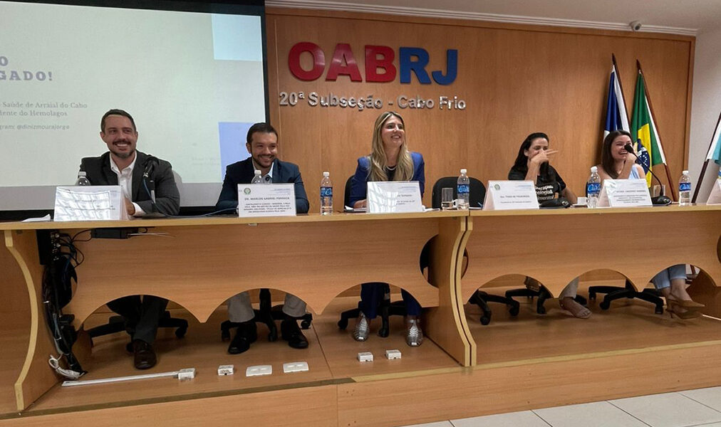 Saúde de Arraial do Cabo explica encaminhamento de pacientes com câncer em palestra da OAB