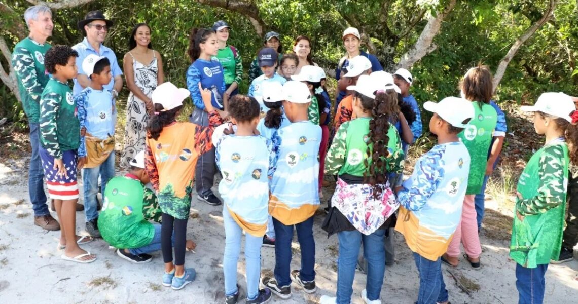 Alunos de Quissamã aprendem sobre preservação em celebração ao PARNA Jurubatiba