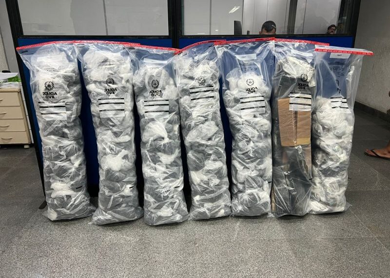 Polícia prende 3 pessoas em operação que apreendeu mais de 75 kg de drogas em Rio das Ostras