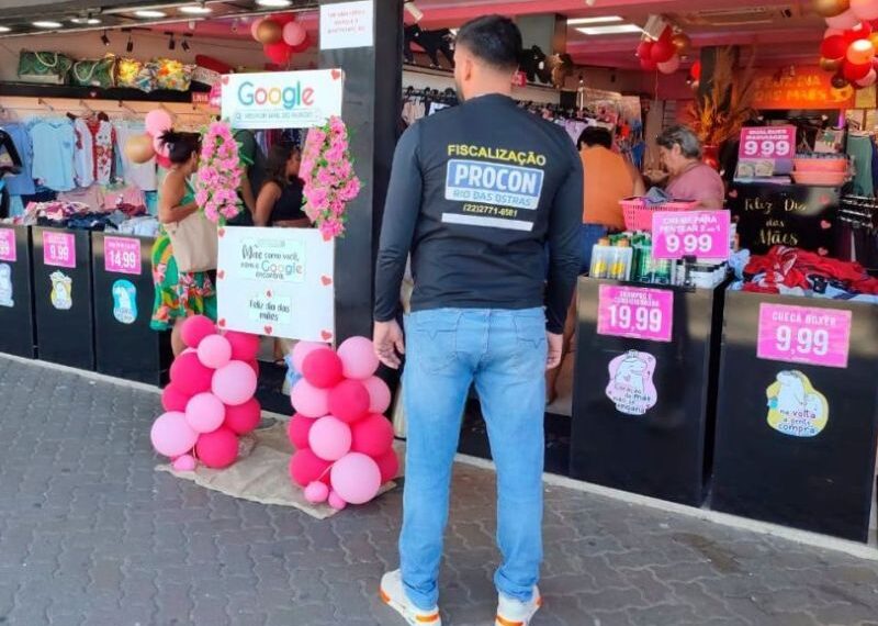 Procon faz série de alertas para garantir direitos dos consumidores no Dia das Mães em Rio das Ostras