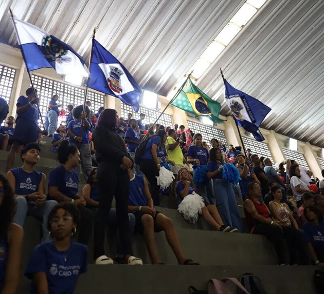 Tamoios vira arquibancada gigante e abre os Jogos Estudantis com clima de decisão em Cabo Frio