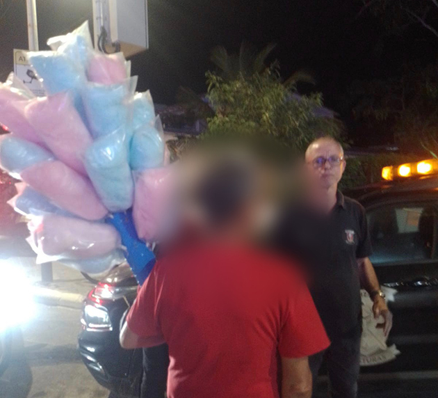 Choque de ordem barra vidro e som irregular na festa de Arraial