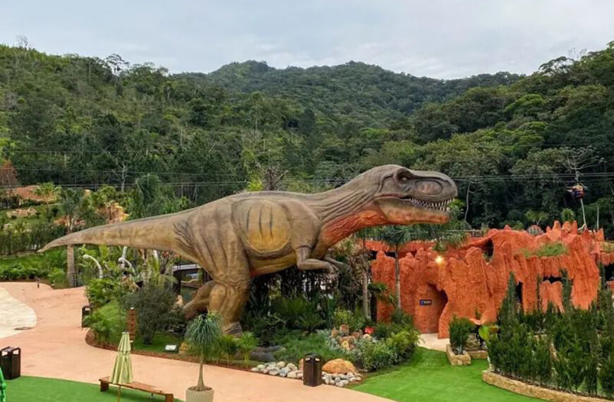 Novo parque de dinossauros promete impulsionar turismo de Iguaba
