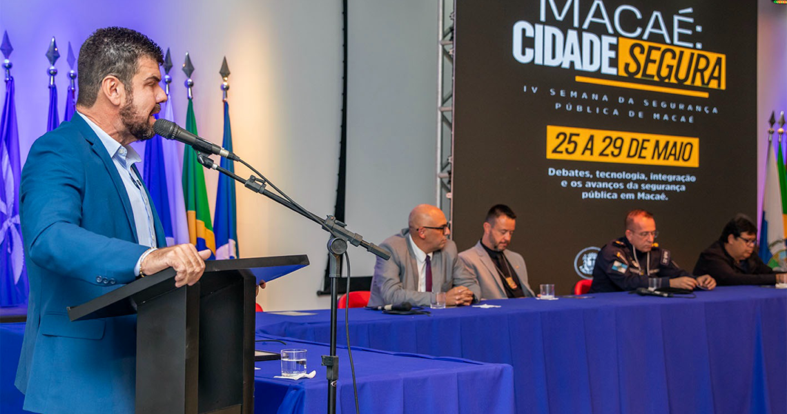 Palestras e painéis marcam segundo dia da Semana Municipal de Segurança Pública em Macaé