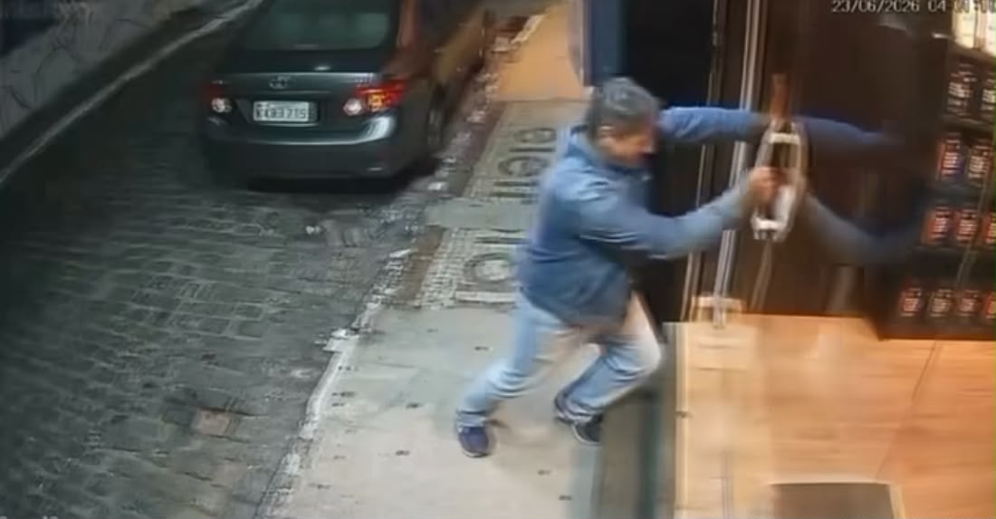 Fim da linha para suspeito de atacar lojas em Cabo Frio