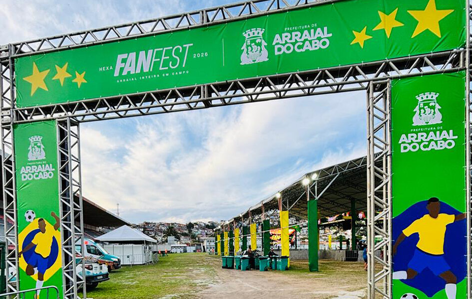 Fan Fest Arraial fecha fase da Copa com festa e telão gigante