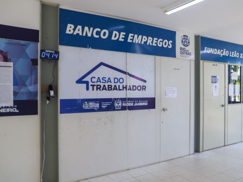 Oportunidade: Banco de Empregos de Rio das Ostras abre semana com 502 vagas