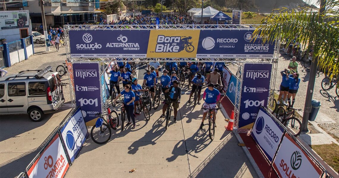 Circuito Petrobras e Bora de Bike reúnem atletas e ciclistas no domingo em Macaé