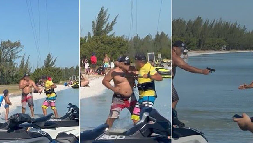 Suspeito foge após ameaçar praticante de kitesurf em Arraial