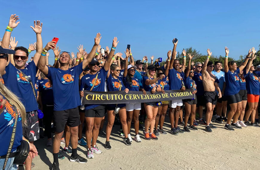 Circuito Cervejeiro une paixão por cerveja e corrida em Arraial do Cabo