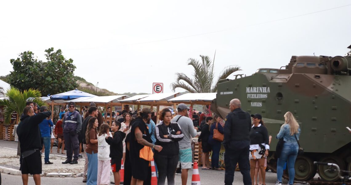 Cabo Frio ganha programação especial da Marinha na Praia do Forte