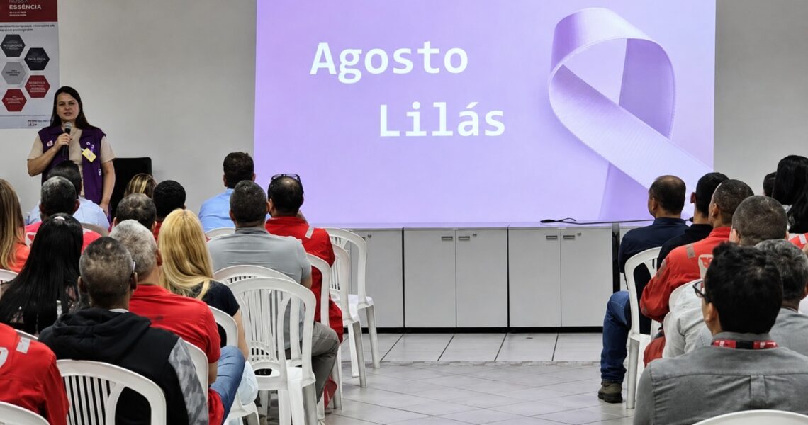 Campanha Agosto Lilás promove informação e fortalece rede de proteção às mulheres em Macaé