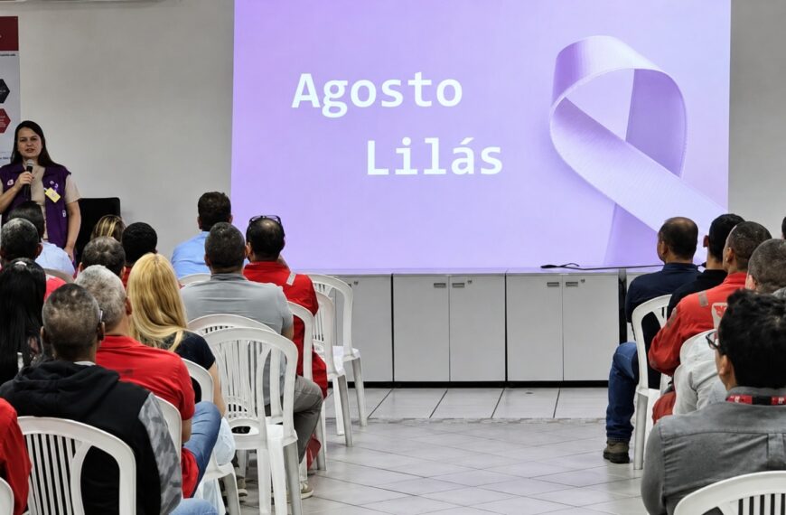 Campanha Agosto Lilás promove informação e fortalece rede de proteção às mulheres em Macaé