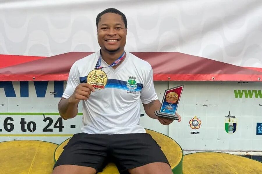 João Victor conquista duas medalhas de ouro e leva o nome de Quissamã ao pódio