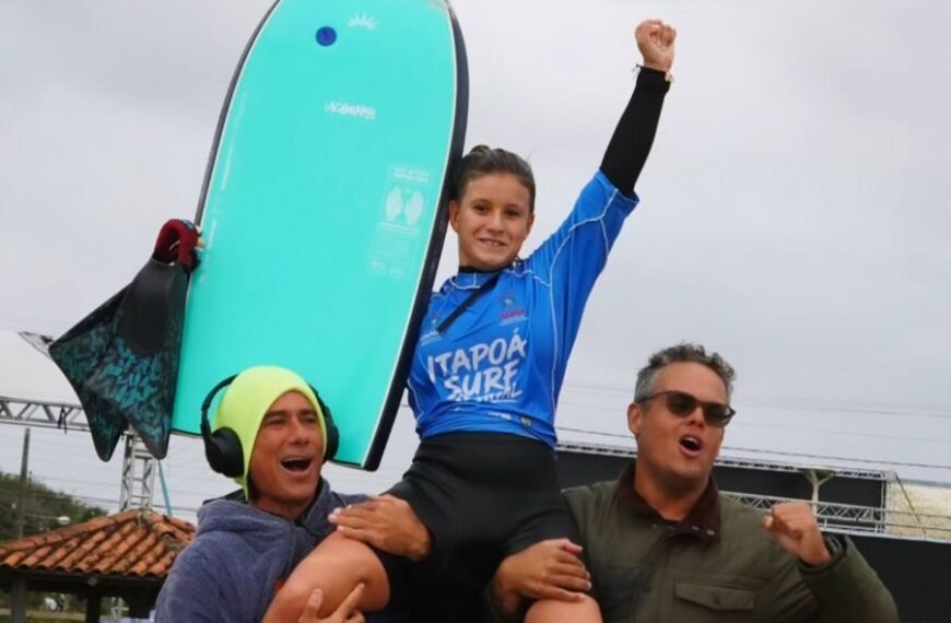 Atletas de Rio das Ostras conquistam quatro títulos em etapa de bodyboard em Itapoá